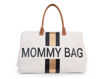 Immagine di Childhome borsa fasciatoio Mommy Bag con strisce nero-oro - Borse e organizer