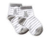 Immagine di Premamy calzino corto in cotone rigato con coniglietto tg 13-16 - Calzine per neonato