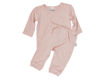 Immagine di Dili Best pantaloni bamboo + maglia manica lunga rosa tg 6-12 mesi - T-Shirt e Top