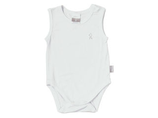 Immagine di Dili Best body canottiera bamboo bianco tg 3-6 mesi - Body neonato