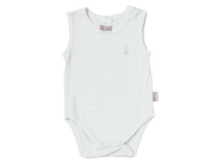 Immagine di Dili Best body canottiera bamboo bianco tg 12-18 mesi - Body neonato