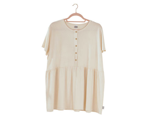 Immagine di Dili Best maglia manica corta mamma bamboo panna - Intimo e notte mamma