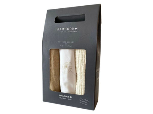 Immagine di Bamboom copertine Swaddle multi-uso 70x70 cm 3 pz dandelion - Corredino nanna
