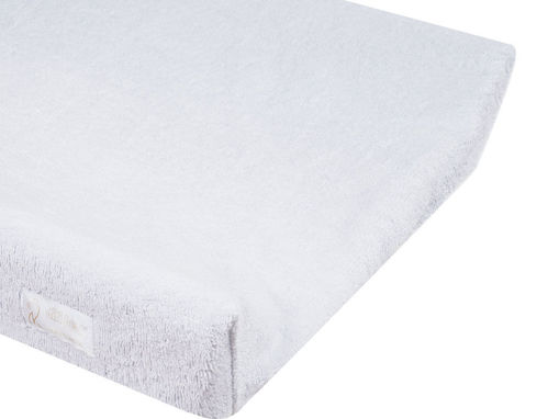 Immagine di Dili Best cover in spugna bamboo per fasciatoio in PVC bianco - Materassini fasciatoio