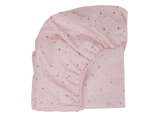 Immagine di Dili Best copri materasso letto fantasia rosa talco - Complementi d'arredo