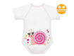 Immagine di J BIMBI body taglia unica 0-36 mesi Slow Friends chiocciola - Intimo bimbo