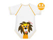 Immagine di J BIMBI body taglia unica 0-36 mesi Baby Jungle leone - Intimo bimbo