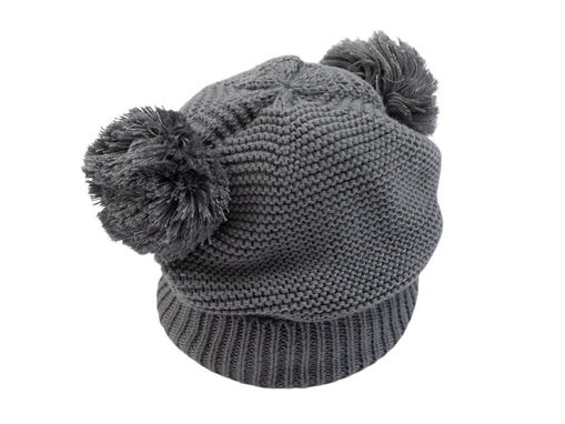 Immagine di Bamboom cappellino fatto a maglia grigio tg M - Cappelli e guanti