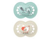 Immagine di Mam ciuccio Original Matt 6+ silicone 2 pz maschio - Ciucci