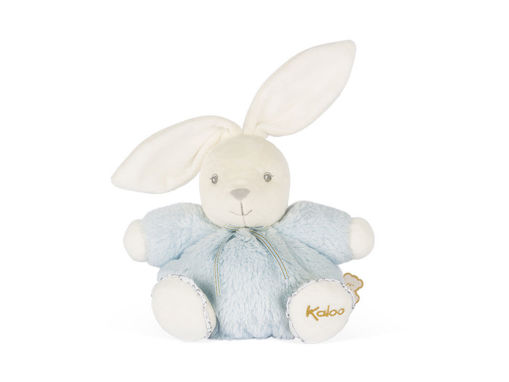 Immagine di Kaloo Perle peluche coniglio paffuto azzurro 18 cm - Peluches