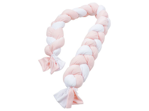 Immagine di Picci bombolino riduttore treccia per letto bianco-rosa - Complementi d'arredo