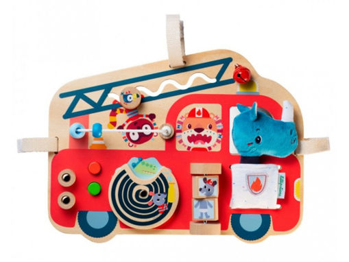 Immagine di Lilliputiens pannello attività Camion dei Pompieri 83180 - Giochi educativi