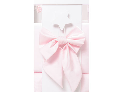 Immagine di Picci fiocco tessile per culla-lettino Lella Luce rosa - Complementi d'arredo