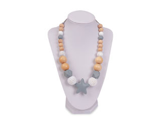 Immagine di Picci collana da dentizione greige - Massaggiagengive