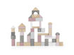 Immagine di Label Label mattoncini da costruzione 50 pz rosa - Educativi 