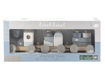 Immagine di Label Label trenino in legno blu