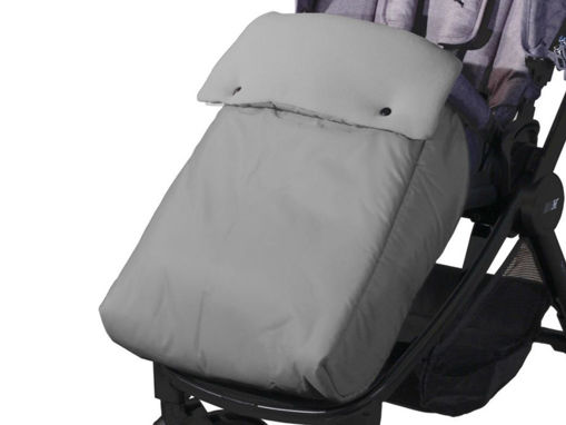 Immagine di Baby's clan coprigambe per passeggino grigio scuro - Coprigambe e sacchi