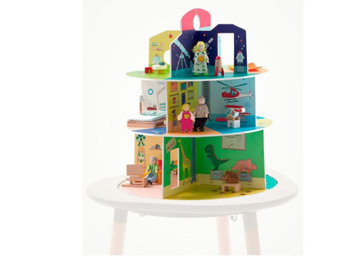 Immagine di Stokke MuTable scenario in legno casa delle bambole - Tavoli da gioco per bambini