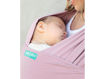 Immagine di Moby Wrap fascia portabebè Classic rosa polvere