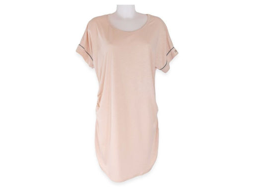 Immagine di Bamboom camicia da notte premaman & parto rosa nudo 367-47 tg L-XL - Intimo e notte mamma