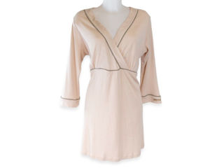 Immagine di Bamboom camicia da notte premaman & allattamento rosa nudo 368-47 tg S-M - Intimo e notte mamma