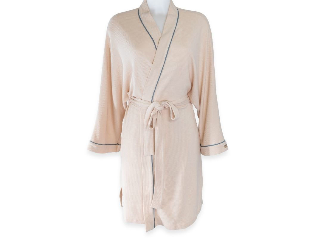 Bamboom vestaglia rosa nudo 370-47