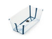 Immagine di Stokke Flexi Bath vaschetta da bagno pieghevole trasparente-blu - Vaschette