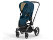 Immagine di Cybex passeggino Priam 4.0 telaio chrome black-mountain blue