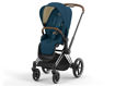 Immagine di Cybex passeggino Priam 4.0 telaio chrome brown-mountain blue