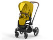 Immagine di Cybex passeggino Priam 4.0 telaio chrome brown-mustard yellow