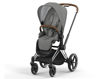 Immagine di Cybex passeggino Priam 4.0 telaio chrome brown-soho grey