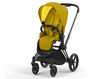 Immagine di Cybex passeggino Priam 4.0 telaio matt black-mustard yellow