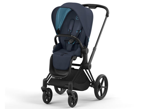 Immagine di Cybex passeggino Priam 4.0 telaio matt black-nautical blue