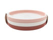 Immagine di Bamboom set piatti 3 pz rosa - crema - mattone chiaro PLL800750