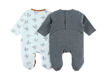 Immagine di Noukie's set 2 tutine in velluto e cotone tg 0 mesi Z191372