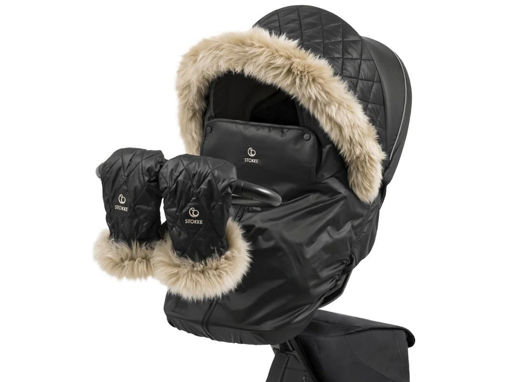 Immagine di Stokke winter kit per Xplory X nero - Coprigambe e sacchi