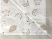 Immagine di Coccole Baby set lenzuolo 3 pz lettino 130x65 cm fantasia luna e stelle tortora