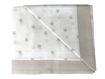 Immagine di Coccole Baby set lenzuolo 3 pz lettino 130x65 cm stelle tortora