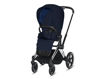 Immagine di Cybex passeggino Priam 4.0 Plus telaio chrome black-midnight blue