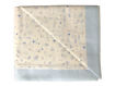 Immagine di Coccole Baby set lenzuolo 3 pz lettino 130x65 cm fantasia geometric azzurro - Corredino nanna