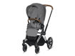 Immagine di Cybex passeggino Priam 4.0 Plus telaio chrome brown-manhattan grey