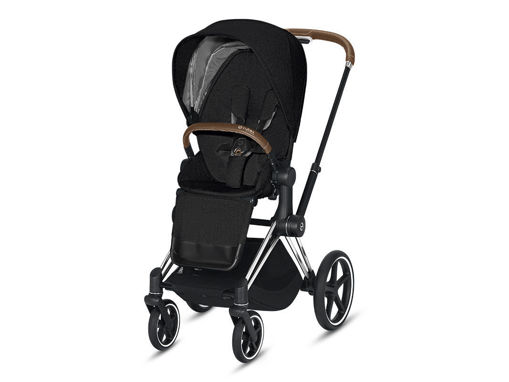 Immagine di Cybex passeggino Priam 4.0 Plus telaio chrome brown-stardust black