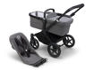 Immagine di Bugaboo base Donkey 5 black-grey mélange - Passeggini trio e duo