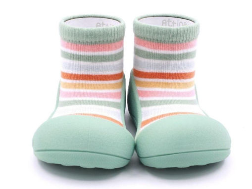 Immagine di Attipas scarpa New Rainbow green tg. 22.5 - Scarpine neonato