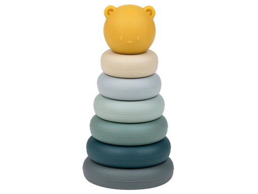 Immagine di Nattou anelli impilabili verde - Giochi educativi