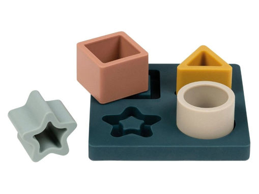Immagine di Nattou formine ad incastro verde scuro - Giochi educativi