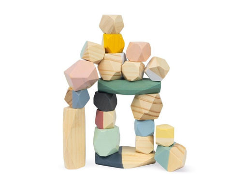 Immagine di Janod pietre da impilare Sweet Cocoon - Giocattoli in legno