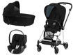 Immagine di Cybex trio Mios 3.0 plus chrome black-stardust black - Passeggini trio e duo
