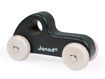Immagine di Janod veicolo con ruote macchina da corsa nero - Giocattoli in legno