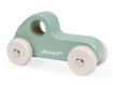 Immagine di Janod veicolo con ruote macchina da corsa verde menta - Giocattoli in legno